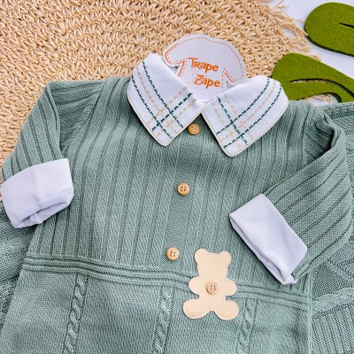 Saída de Maternidade Joaquim - Verde Saída de Maternidade Joaquim - Verde